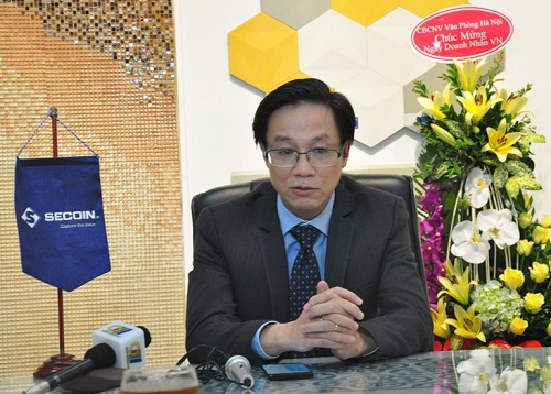Ông Đinh Hồng Kỳ - Chủ tịch HĐQT kiêm Tổng Giám đốc Công ty Secoin